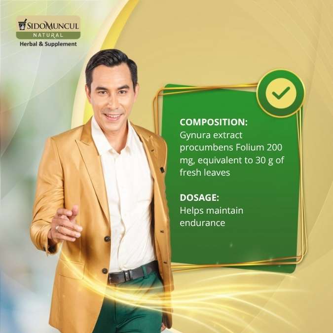 Sido Muncul Natural Extract Gynura Procumbens