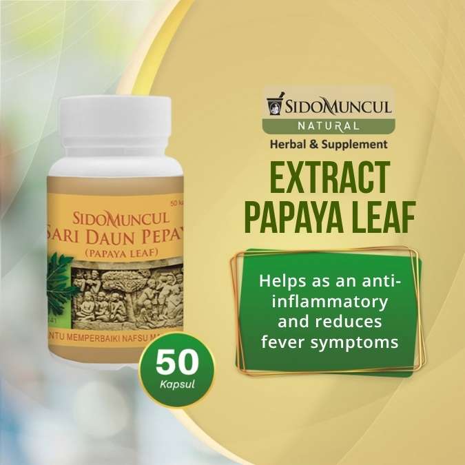 Sido Muncul Natural Extract Papaya Leaf