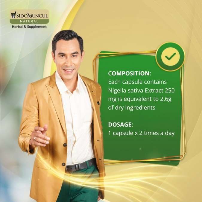 Sido Muncul Natural Black Cumin